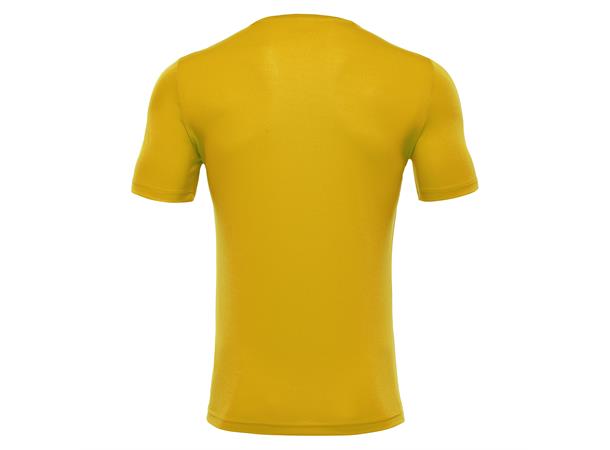 Rigel Hero Shirt SS YEL 4XS Teknisk trenings t-skjorte - Unisex 