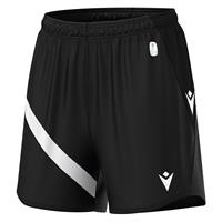 BANSHEE ECO shorts W BLK/WHT S Teknisk kamp og treningsshorts - Dame