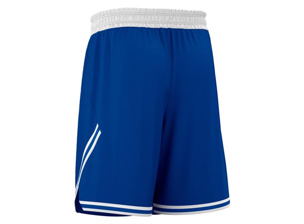 Kansas Basket Eco Shorts ROY/WHT 3XL Teknisk basketshorts - Unisex 